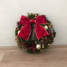 ふくふくにゃんこ クリスマスリース