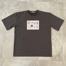 ふくふくにゃんこ 証明写真風Tシャツ