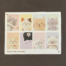 ふくふくにゃんこ 証明写真風Tシャツ
