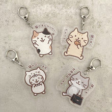 ふくふくにゃんこ 猫の手も借りたい!アクリルキーホルダー【WEB限定】