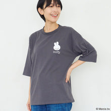 ミッフィー五分袖Tシャツ(アップリケ)