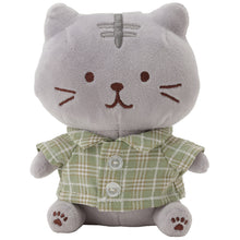 ふくふくにゃんこ 着せ替え チェックシャツ