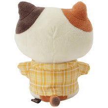 ふくふくにゃんこ 着せ替え チェックシャツ
