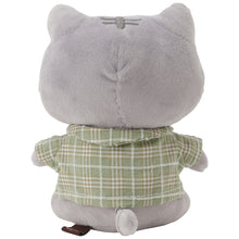 ふくふくにゃんこ 着せ替え チェックシャツ