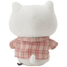 ふくふくにゃんこ 着せ替え チェックシャツ