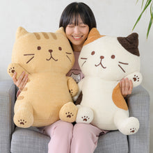 ふくふくにゃんこ ぽわぽわBIG抱きぐるみ&ポスターセット【WEB限定】