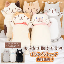 ふくふくにゃんこ もっちり抱きぐるみ