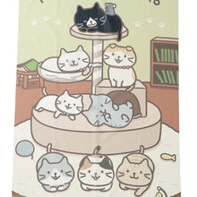  ふくふくにゃんこ  ネコの日のれん【WEB限定】
