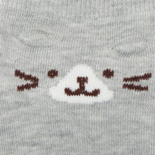  ふくふくにゃんこ ねこみみ ショート ソックス
