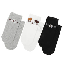  ふくふくにゃんこ ねこみみ ショート ソックス
