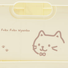  ふくふくにゃんこ  フェイス折りたためるプラコンテナSサイズ
