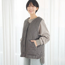  ふくふくにゃんこ キルトベスト
