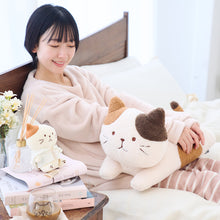  ふくふくにゃんこ ぽわぽわねそべりクッション
