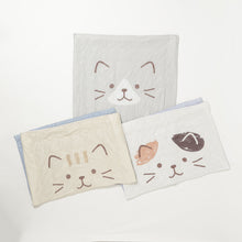  ふくふくにゃんこ 接触冷感 フェイス くしゅくしゅ  お昼寝ケット【WEB限定】
