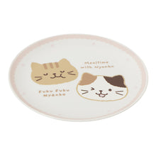  ふくふくにゃんこ コロコロフェイス プレート
