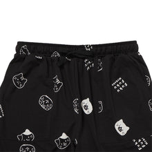 ふくふくにゃんこ ひんにゃり ハーフ パンツ Ｌ
