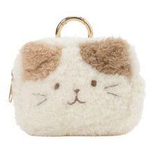  ふくふくにゃんこ ぽわぽわカラビナ付きマルチポーチ
