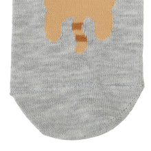  ふくふくにゃんこ  バックロゴクルーソックス
