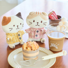  ふくふくにゃんこ 着せ替え チェックシャツ

