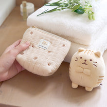  ふくふくにゃんこ コットンティッシュポーチ
