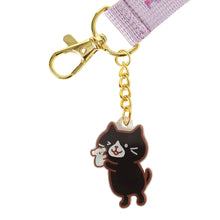  ふくふくにゃんこ　クロ助 バースデー 刺繡 タグ キーホルダー （2026年発売）
