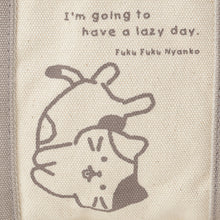  ふくふくにゃんこ ごろにゃん 仕切り付きミニトート
