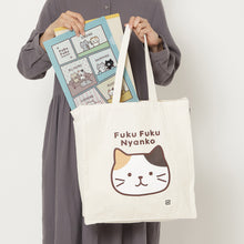  ふくふくにゃんこ ミケフェイス トートバック 【WEB限定】
