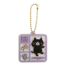  ふくふくにゃんこ クロ助 バースデープラモ風アクリルキーホルダー

