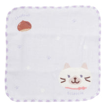  ふくふくにゃんこ　コットンミニタオル【ガチャガチャ販売】
