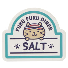  ふくふくにゃんこ ダイナー 調味料ステッカーセット 【WEB限定】
