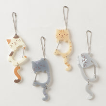  ふくふくにゃんこ しっぽふりふりふくふくにゃんこカラビナ【（ガチャガチャ販売】
