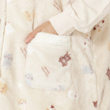  ふくふくにゃんこ フランネルあったかベスト
