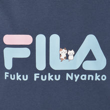  FILA×ふくふくにゃんこ ロゴTシャツ

