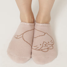  ふくふくにゃんこ ショート裏起毛ソックス
