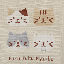  ふくふくにゃんこ ニットバッグ

