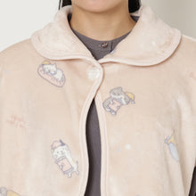  【予約商品】 ふくふくにゃんこ フランネルポンチョ Dreamy Sleep ねむねむにゃんこ 【2026_秋冬】
