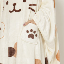  ふくふくにゃんこ 着るにゃんケット 着る毛布 ブランケット  【2026_秋冬】

