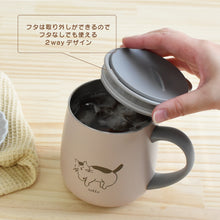  ＳＯＴＴＯ　フタ付ステンレスマグ　シマエナガ
