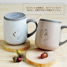  ＳＯＴＴＯ　フタ付ステンレスマグ　シマエナガ
