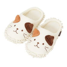  ふくふくにゃんこモップスリッパ
