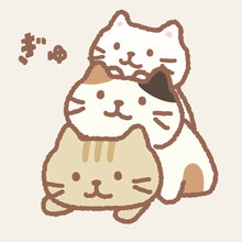  ふくふくにゃんこ むぎゅっとにゃんこふた付きステンレスマグ
