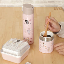  ふくふくにゃんこ フェイス2段ランチボックス
