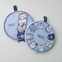  ふくふくにゃんこ ラウンド型 保冷ポーチ
