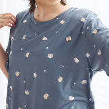  ふくふくにゃんこ  やわらか 涼感 Ｔシャツ
