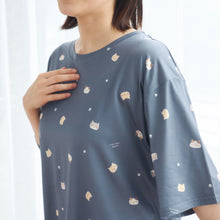  ふくふくにゃんこ  やわらか 涼感 Ｔシャツ
