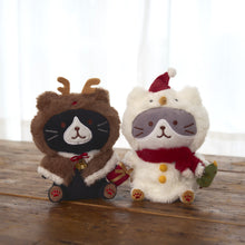  ふくふくにゃんこ クリスマスおすわりマスコット

