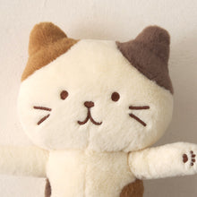  ふくふくにゃんこ 　POSEIES(ポージーズ)  自由にポーズが楽しめる 癒し系 ぬいぐるみ マスコット
