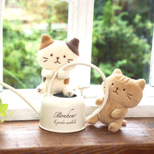  ふくふくにゃんこ 　POSEIES(ポージーズ)  自由にポーズが楽しめる 癒し系 ぬいぐるみ マスコット
