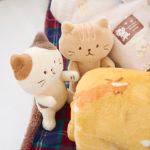  ふくふくにゃんこ 　POSEIES(ポージーズ)  自由にポーズが楽しめる 癒し系 ぬいぐるみ マスコット
