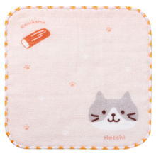  ふくふくにゃんこ　コットンミニタオル【ガチャガチャ販売】
